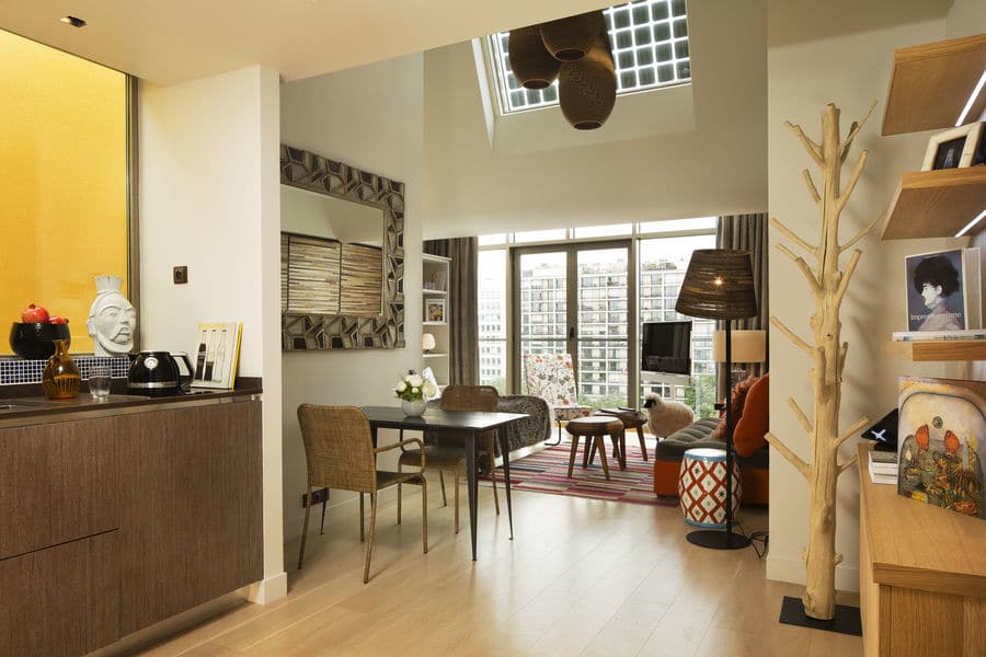 Suite vue de l'espace cuisine