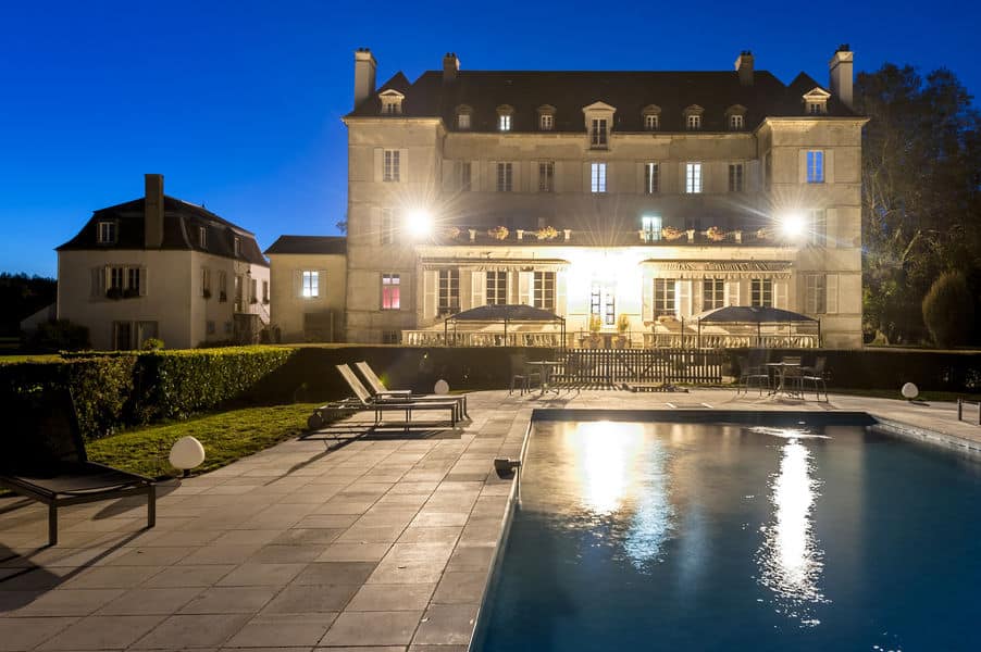 piscine du chateau de saulon