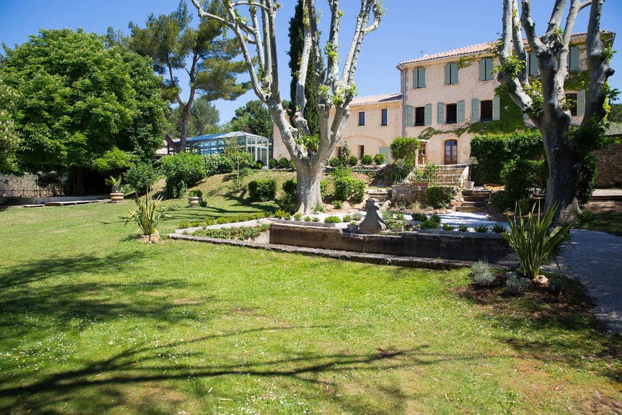 Domaine & Cie vue du jardin